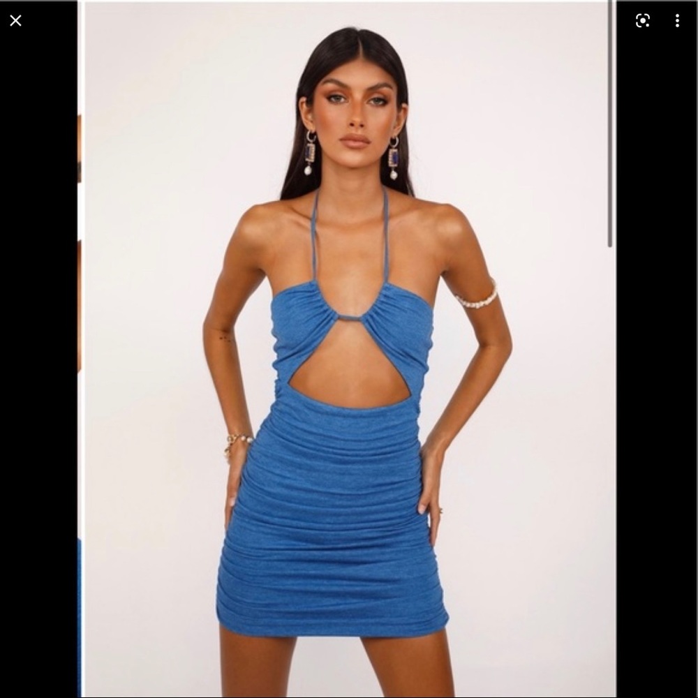 Tiger Mist Blue Dress